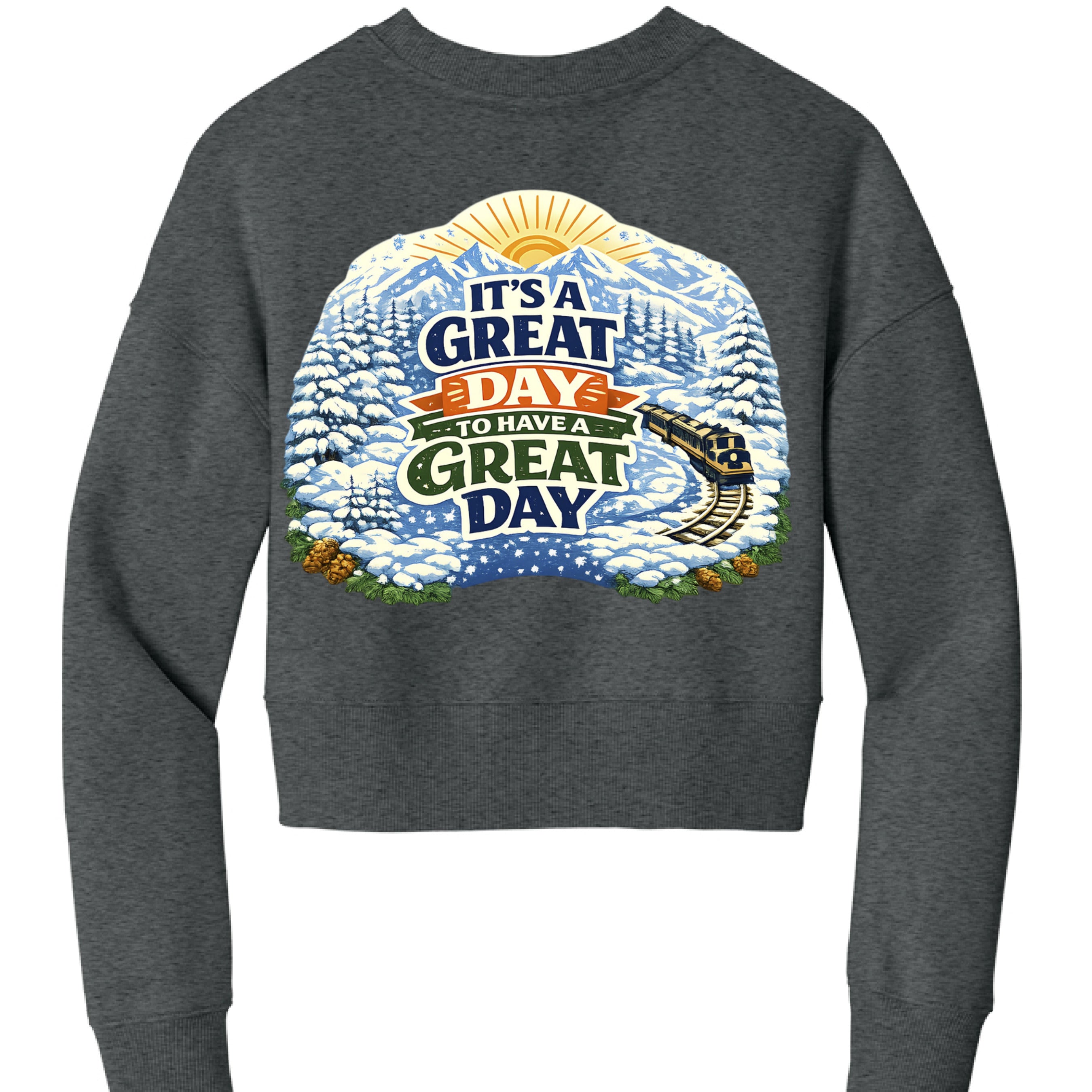 Heathered Charcoal - BACK