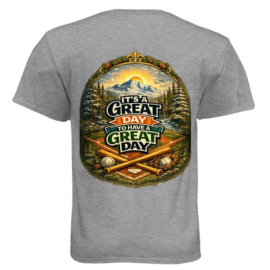 Dark Heather Grey (60/40) - BACK