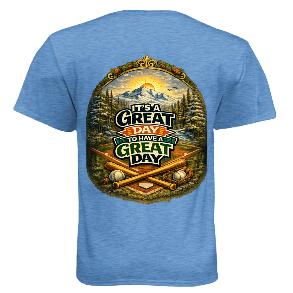 Heather Columbia Blue - BACK