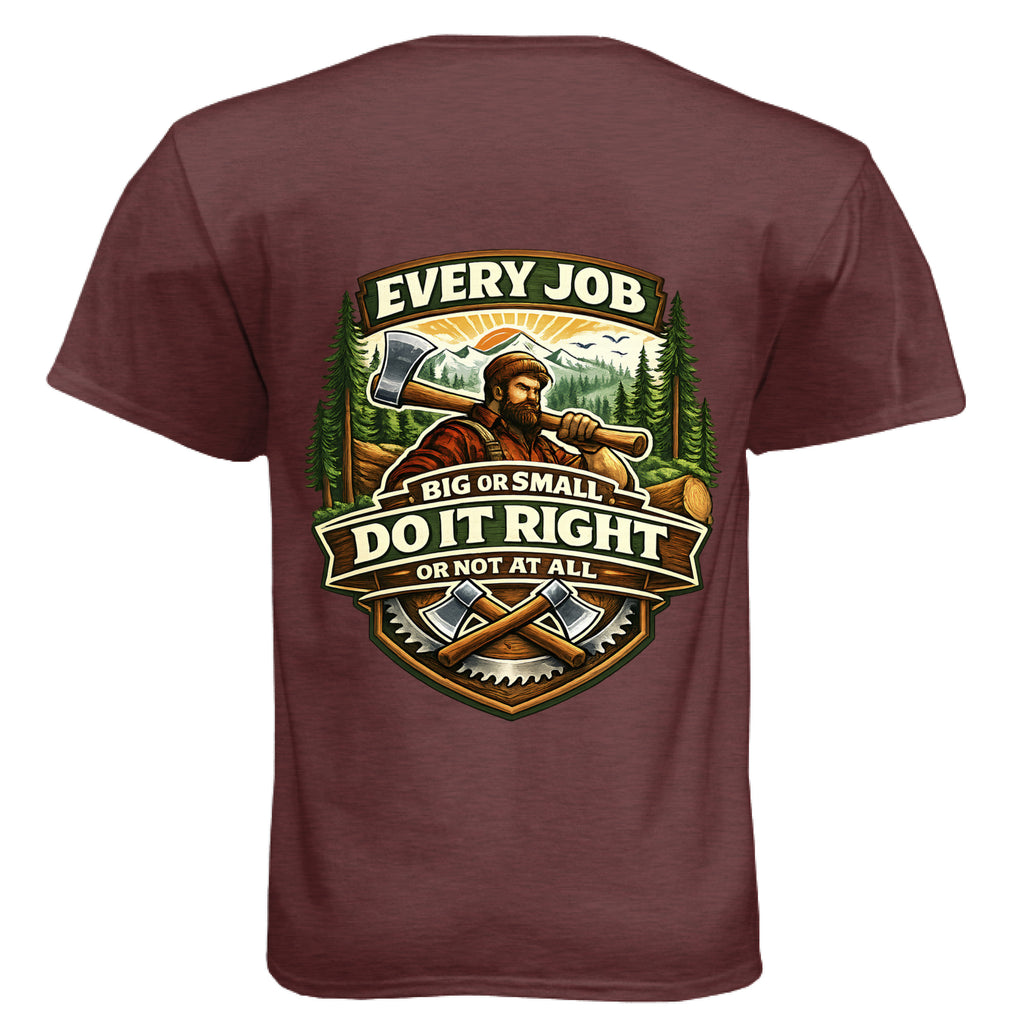 Heather Maroon - BACK