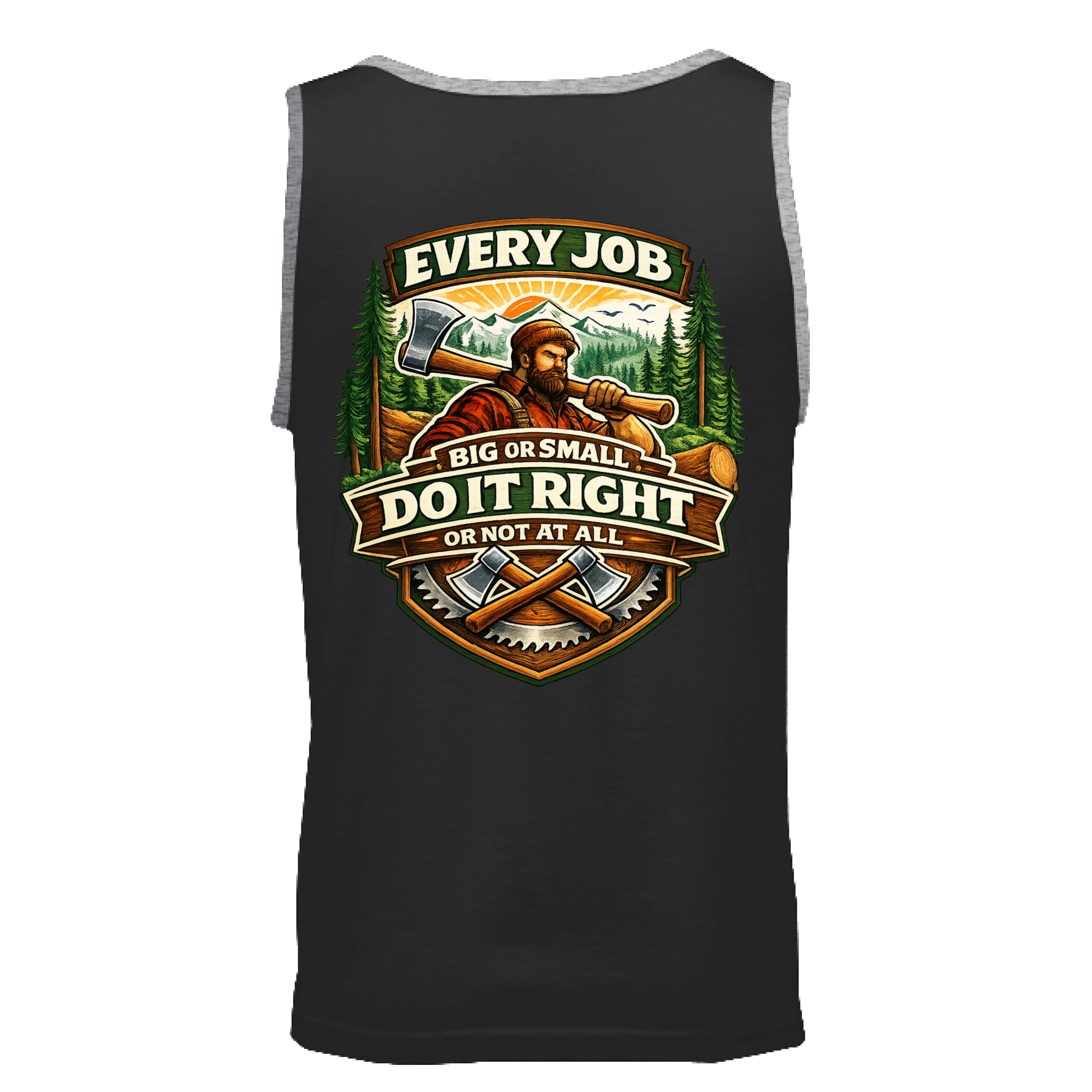 Black/ Heather Grey - BACK