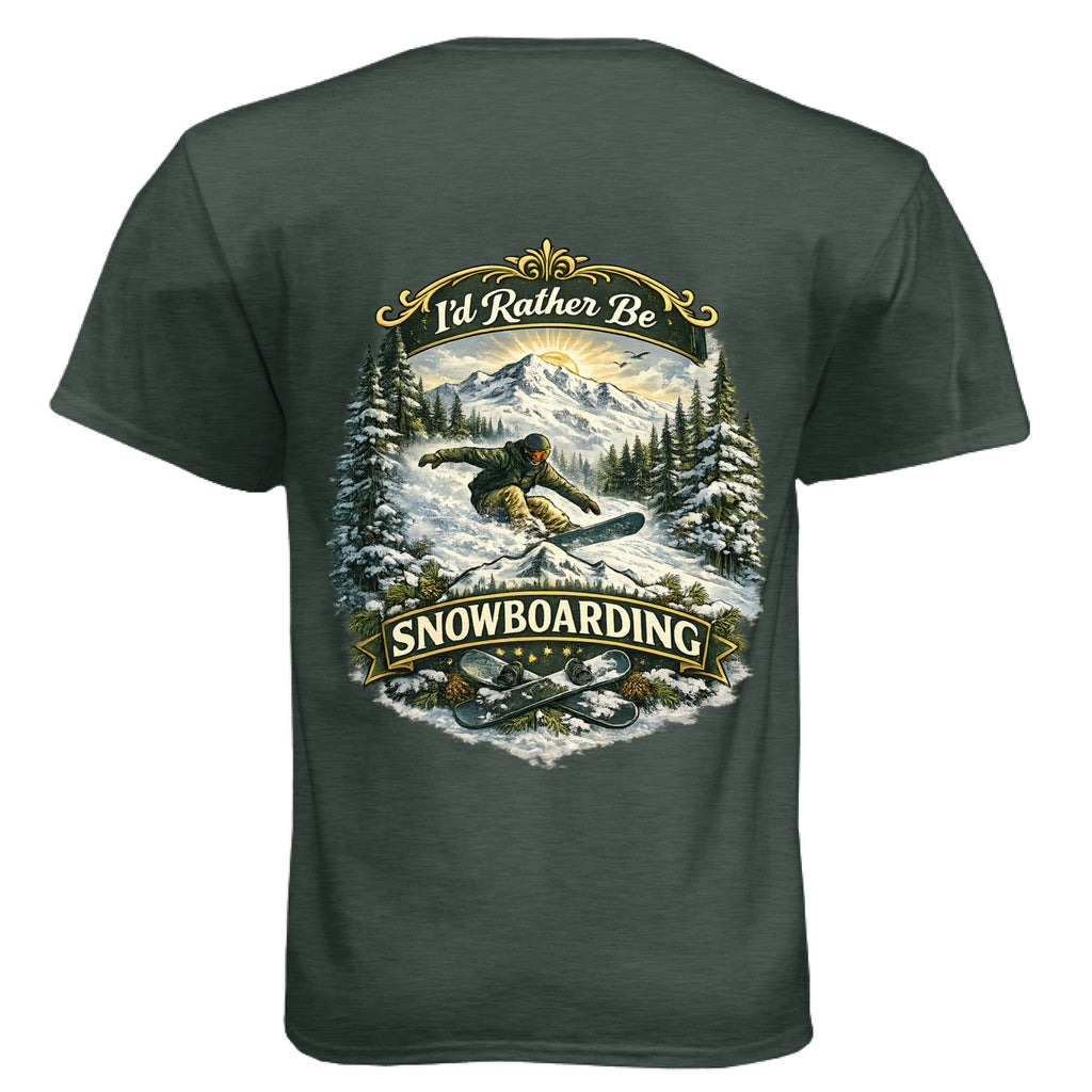 Heather Forest Green - BACK