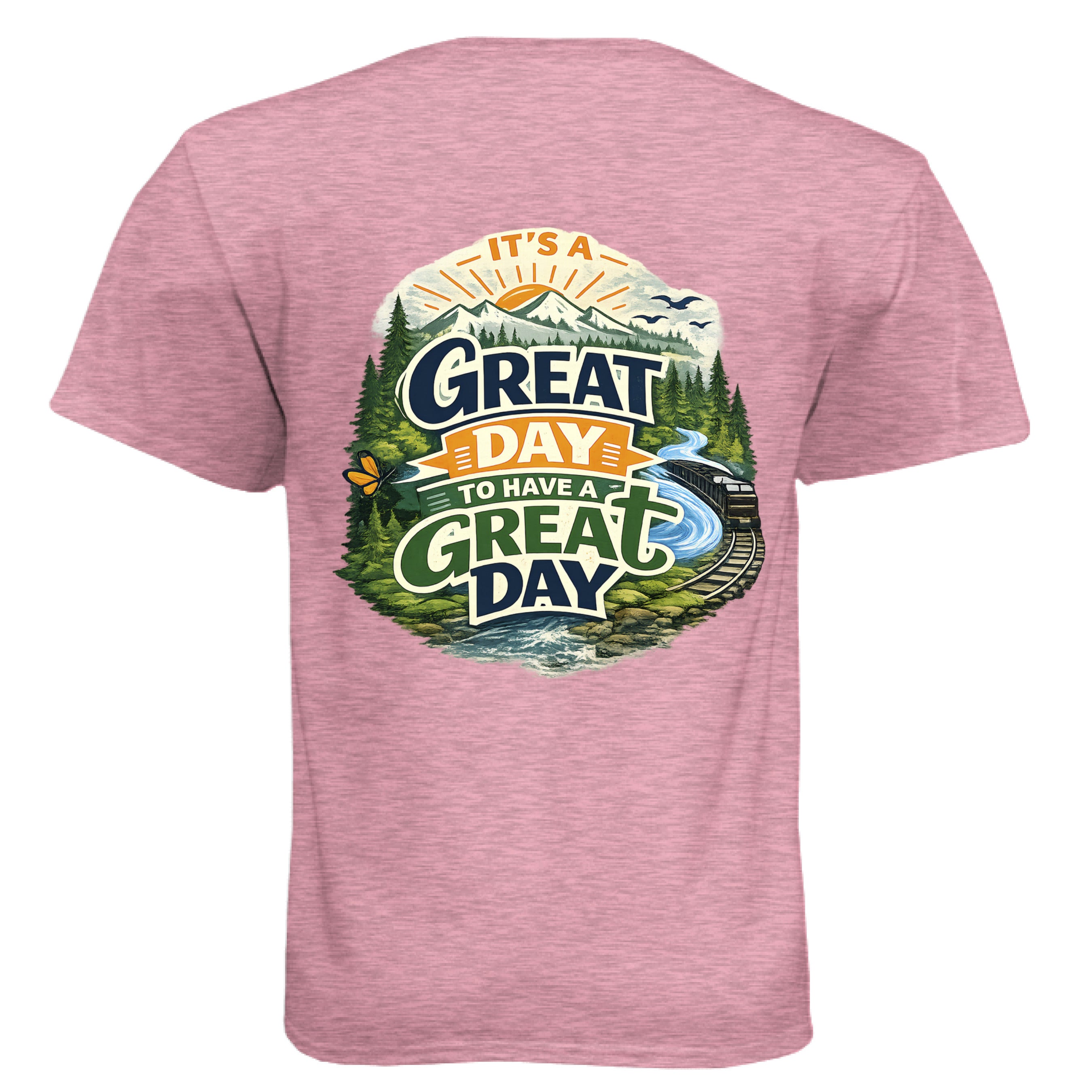 Heather Light Pink - BACK