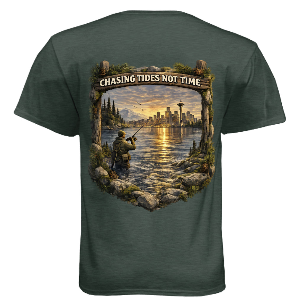 Heather Forest Green - BACK