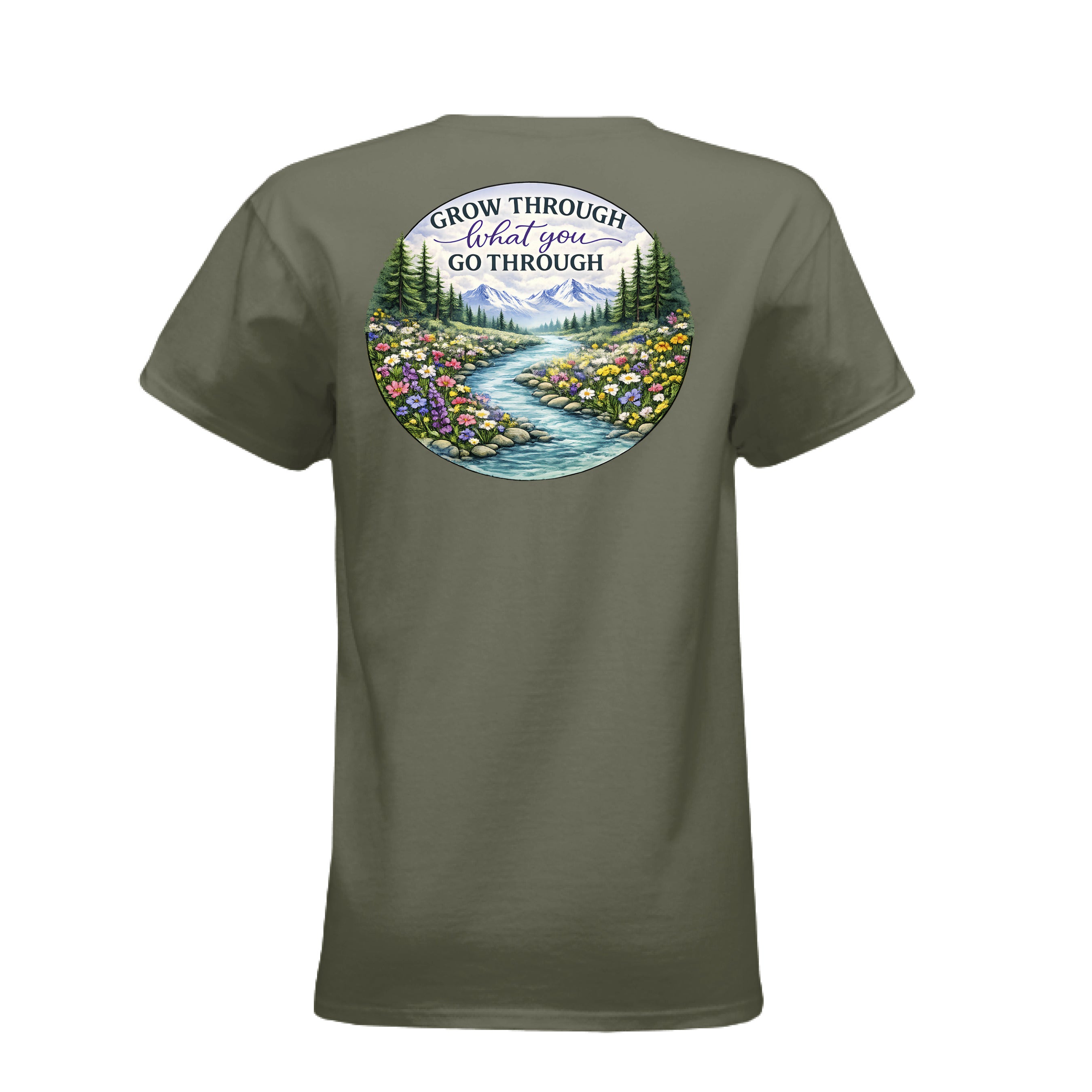 MILITARY GREEN - BACK