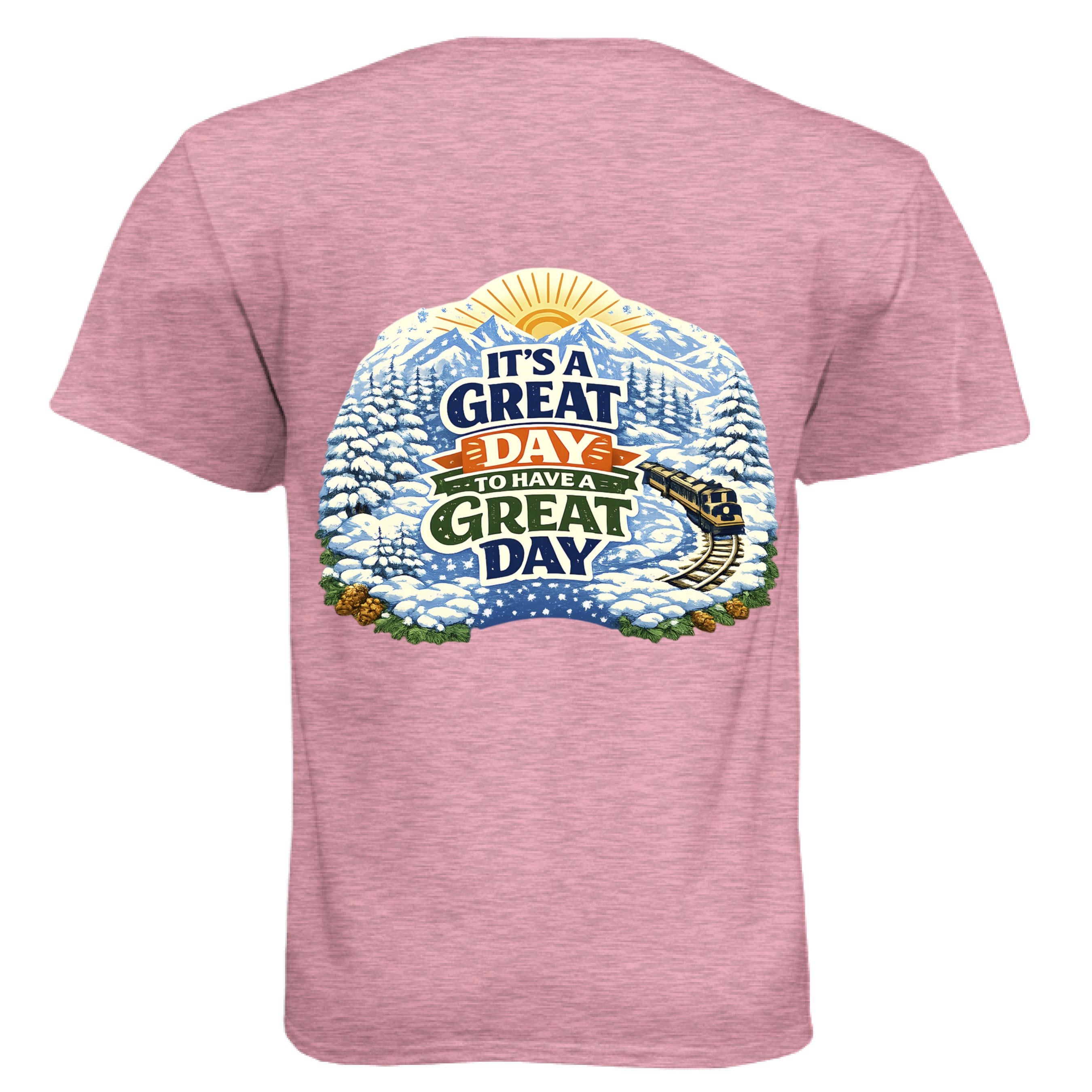 Heather Light Pink - BACK