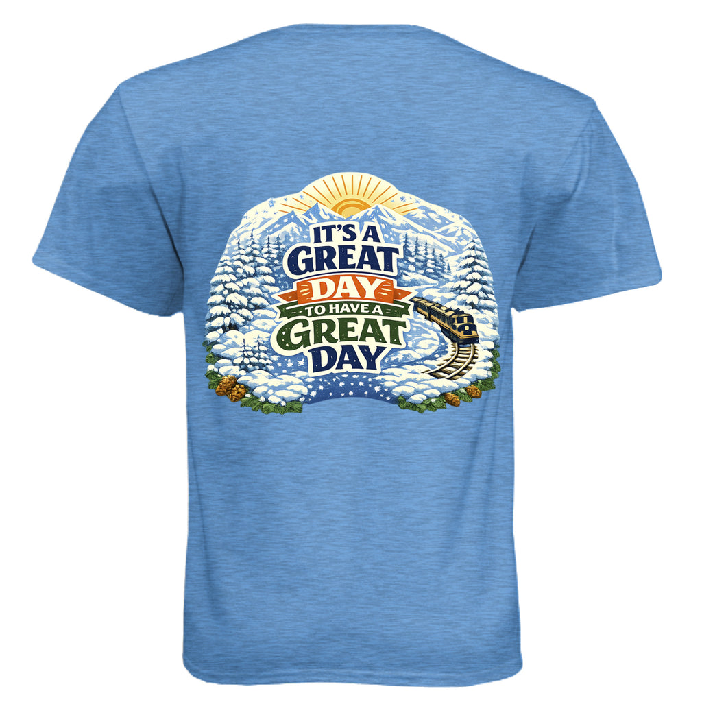 Heather Columbia Blue - BACK