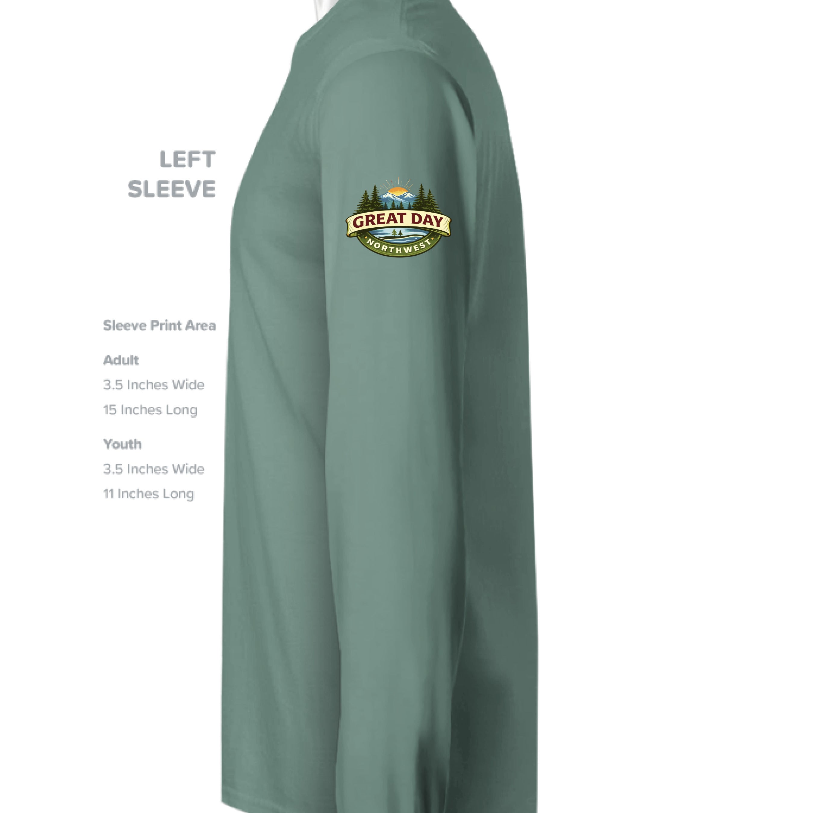 LIGHT GREEN - SLEEVE_LEFT