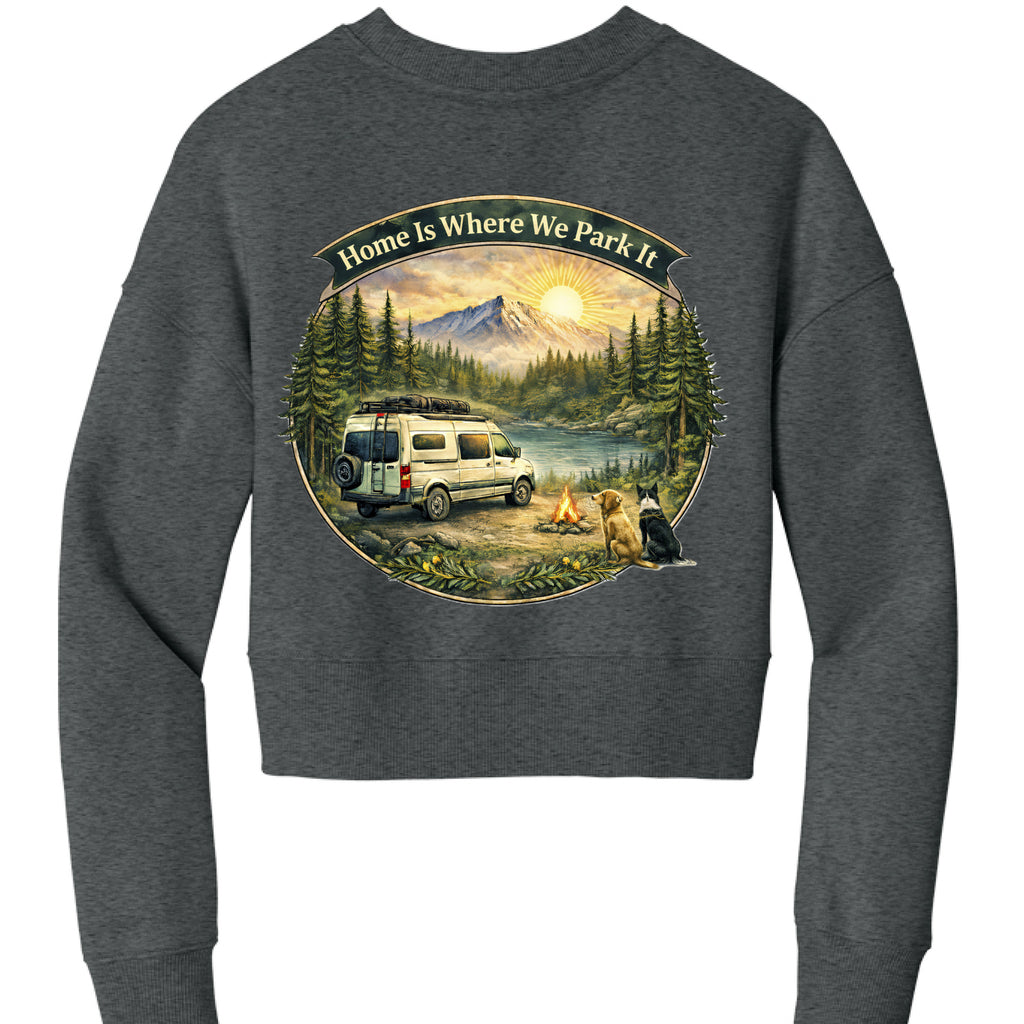 Heathered Charcoal - BACK