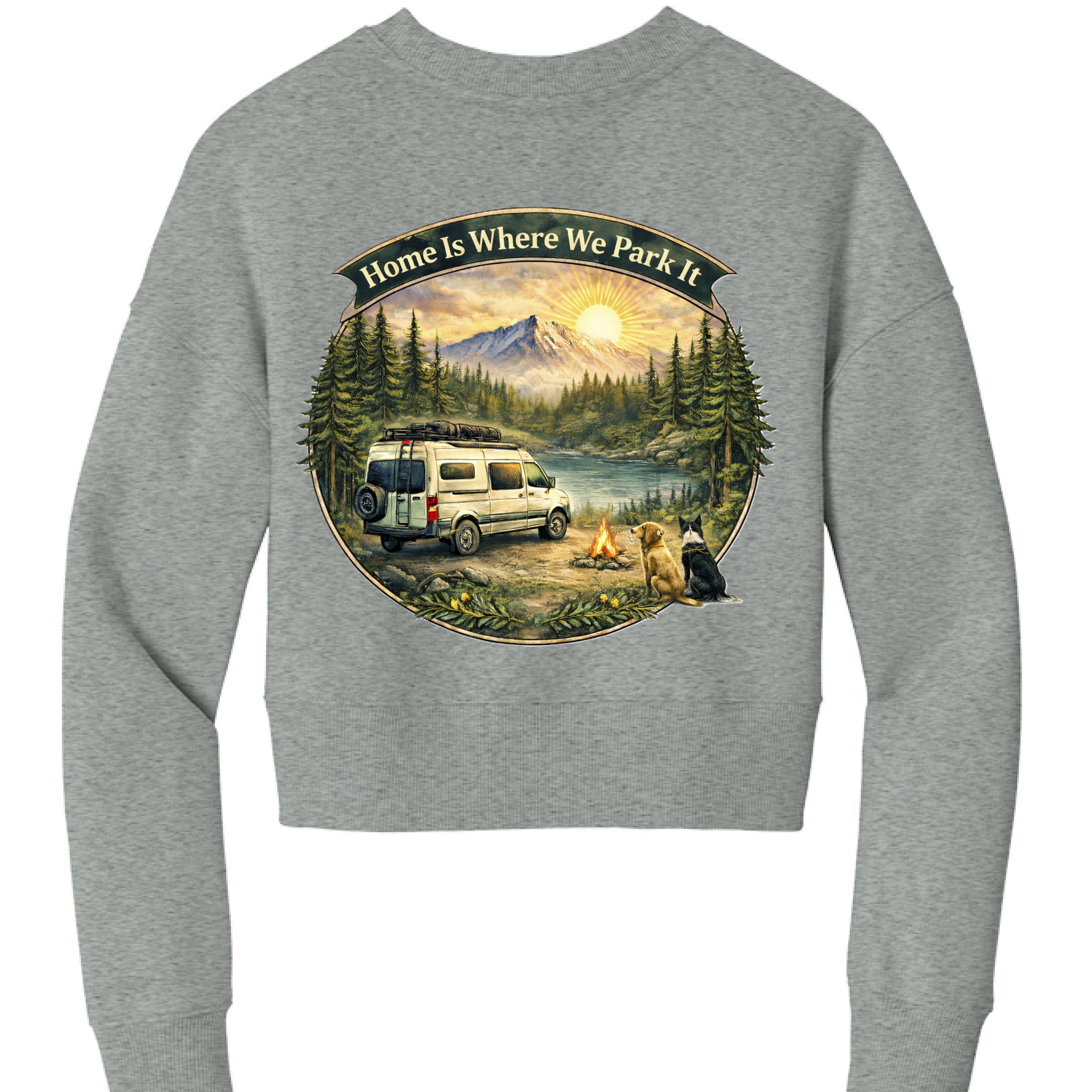 Heathered Steel - BACK