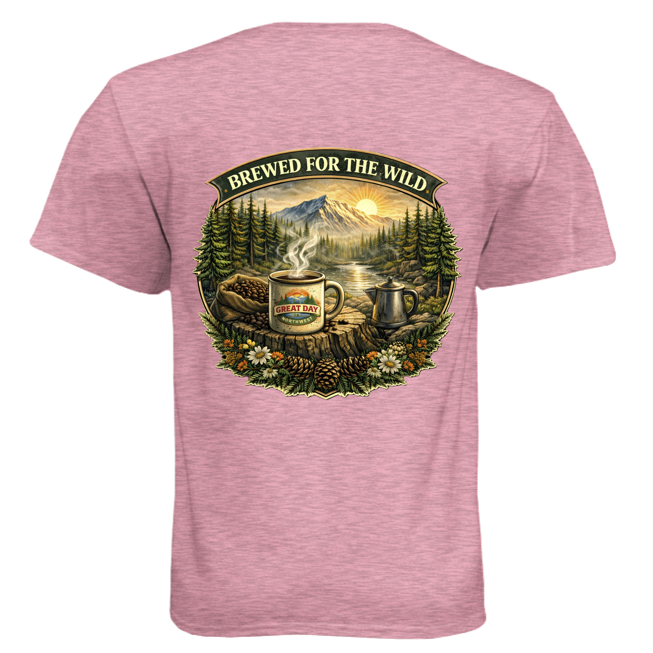 Heather Light Pink - BACK