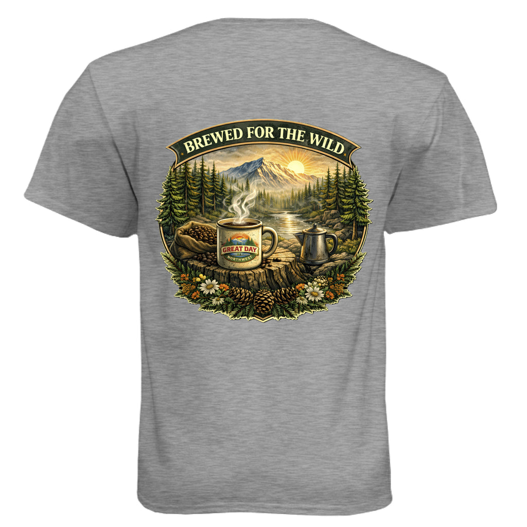 Dark Heather Grey (60/40) - BACK